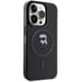 Custodia Karl Lagerfeld Ikonik MagSafe per iPhone 14 Pro, nera