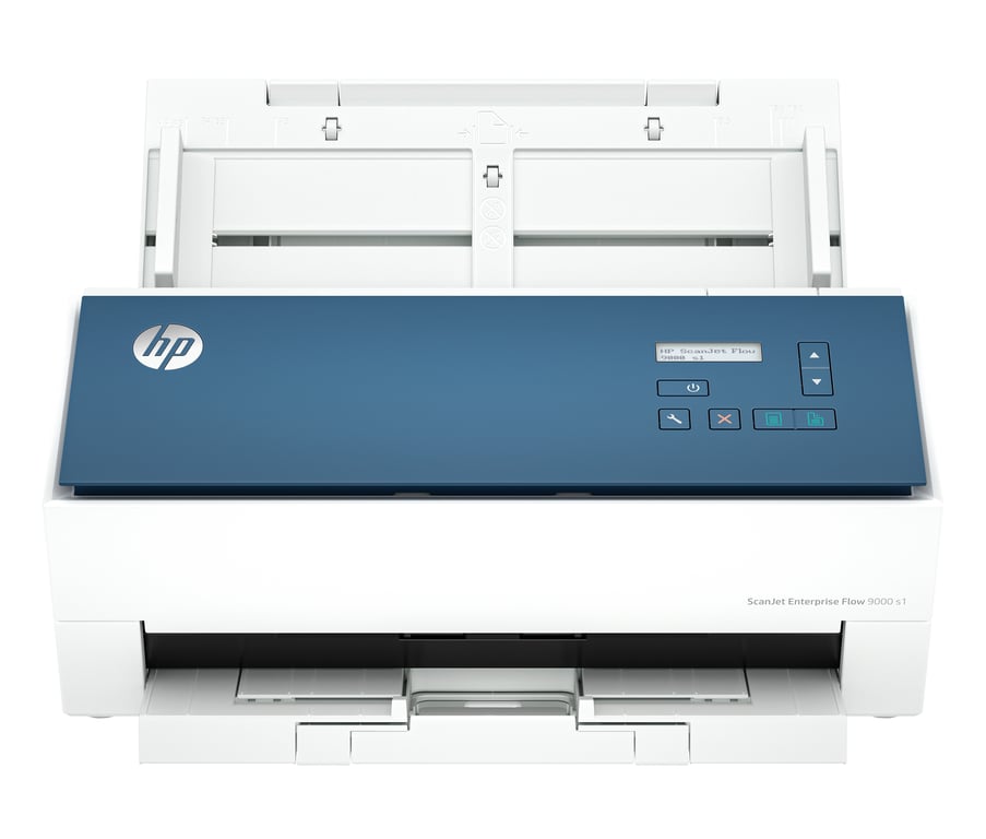 HP ScanJet Enterprise Flow 9000 s1 Scanner de documents CMOS / CIS Recto verso A3Ledger 600 dpi x 600 dpi jusqu'à 80 ppm mono / jusqu'à 80 ppm couleur Chargeur automatique de... - vue 2