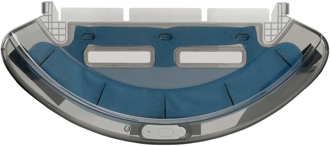 Black & Decker BXRV500E aspiradora robotizada Sin bolsa Negro, Acero inoxidable, Blanco