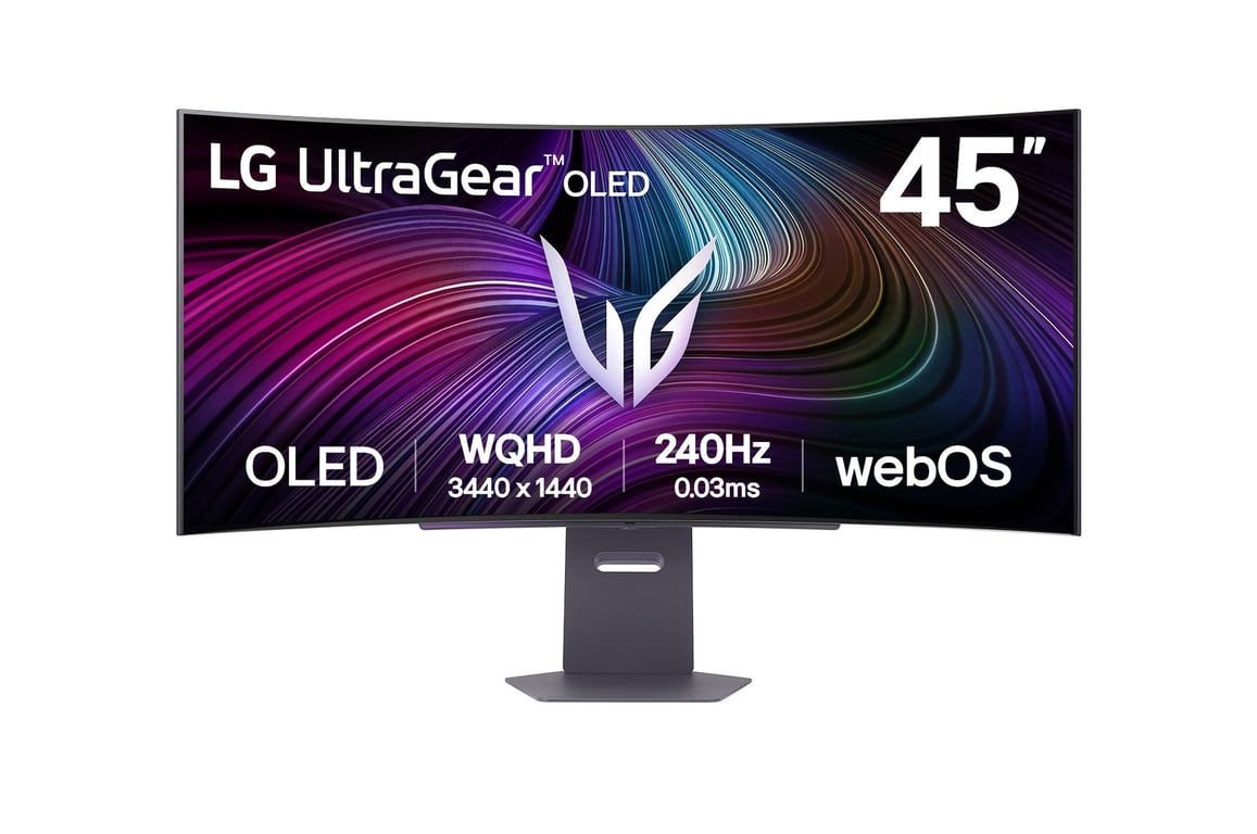Ecran PC LG Moniteur Gaming OLED 45 21:9, Noir - Très Bon État