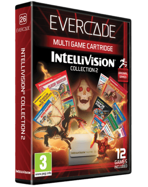 Blaze Evercade - Intellivision Cartridge 2 - Cartouche n° 26