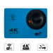 Caméra d'action Riff SPK-1 Wi-Fi Ultra HD avec écran LCD 2,0'' 16,0 Mp Bleu