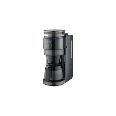 Cafetière filtre Severin 4831 avec broyeur intégré 900 W Noir et acier inoxydable