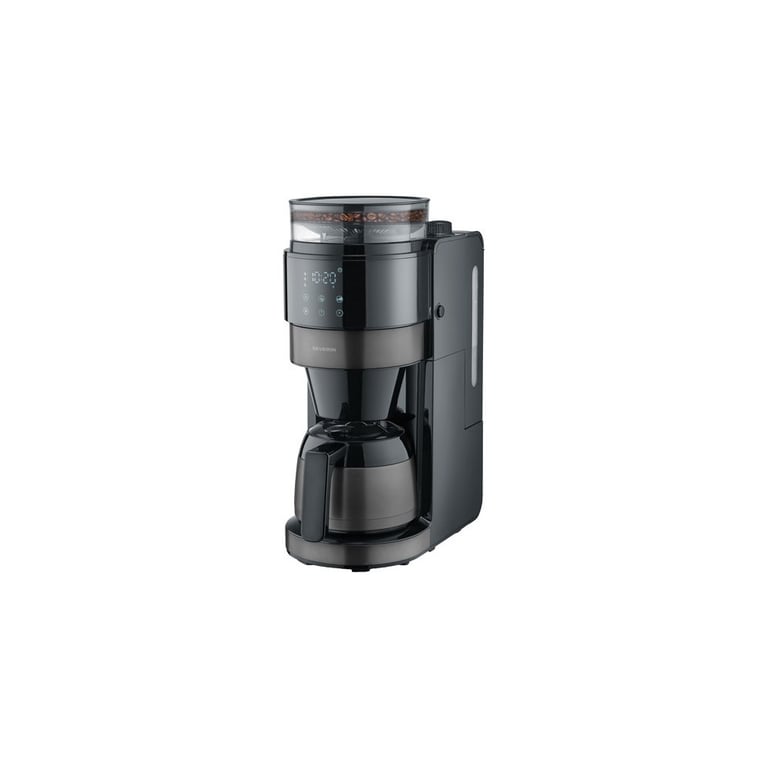 Cafetière filtre Severin 4831 avec broyeur intégré et acier inoxydable Neuf