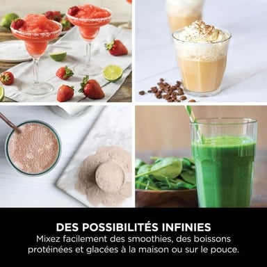 Frullatore portatile senza fili NINJA Blast - Bianco - BC151EUWH