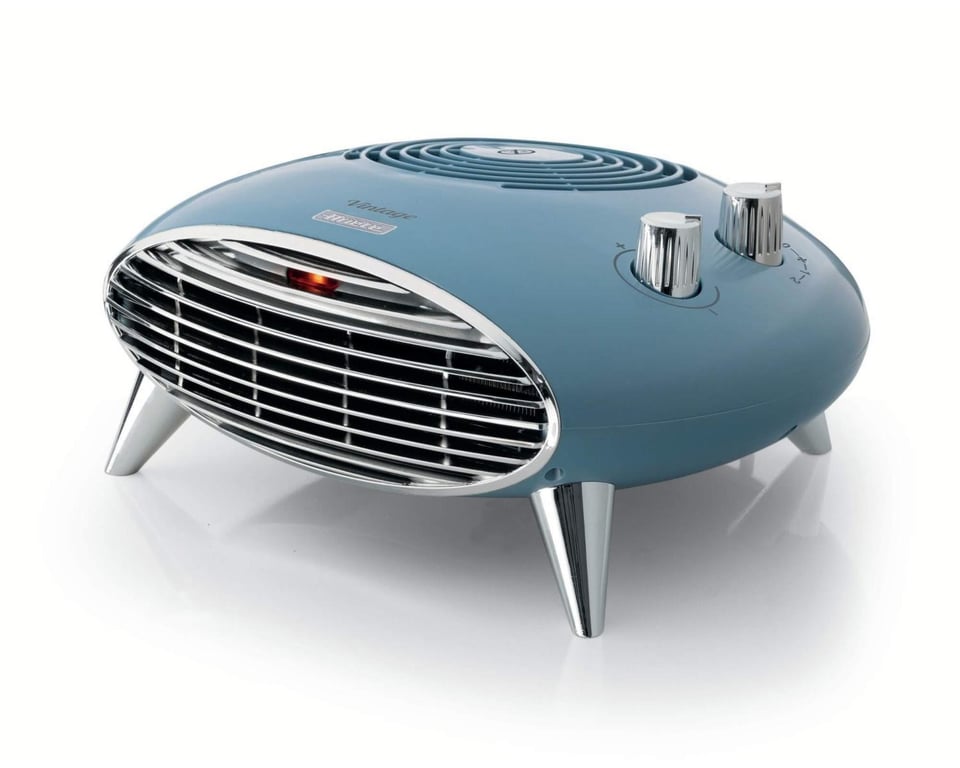 Chauffage de table ARIETE 8211 thermostat silencieux grille et pieds chromés - vue 8