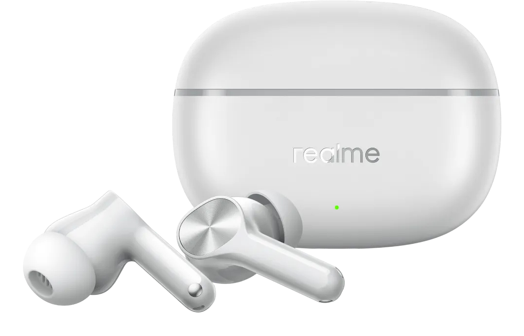 Écouteurs Sans Fil Realme Buds T200 Lite RMA2415 – Bluetooth, Résistant à la Transpiration - vue 3