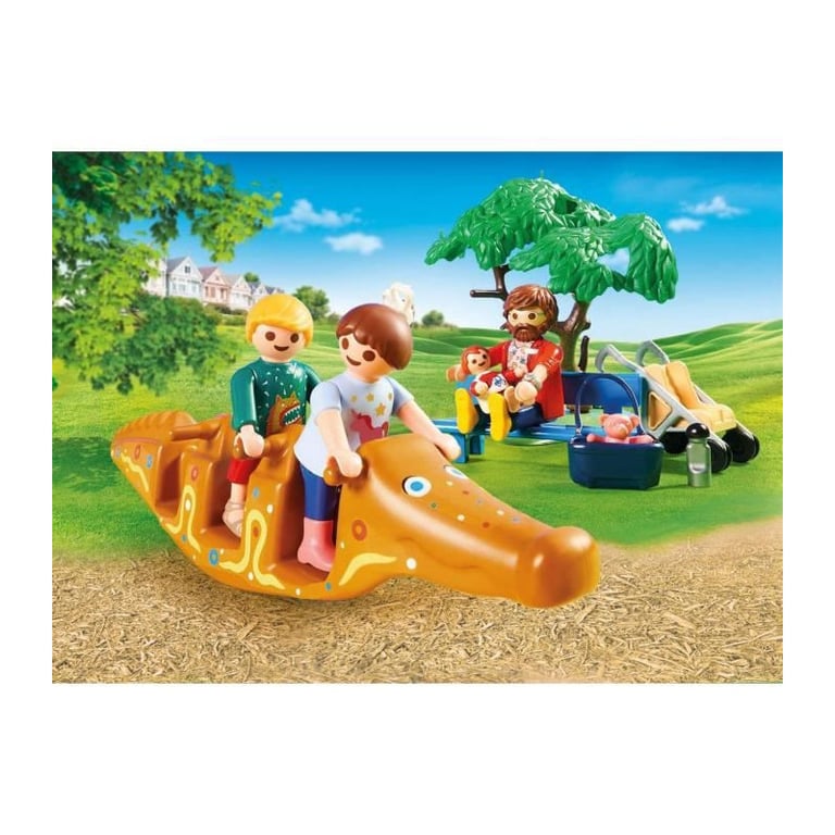 Parc De Jeux Et Enfants City Life 70281 Playmobil La Boîte - vue 2