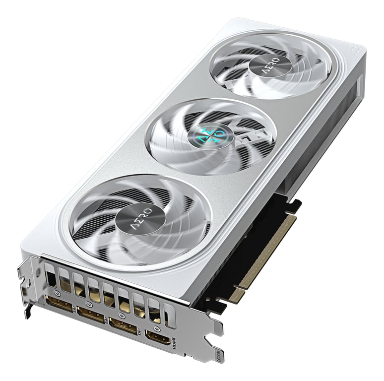 GIGABYTE GeForce RTX 5060 Ti AERO OC 8G Carte Graphique – 8 Go GDDR7 128 bits PCI E 5.0 2647 MHz Fréquence du processeur 3 x DisplayPort 1 x HDMI GV N506TAERO OC 8GD Neuf - vue 2