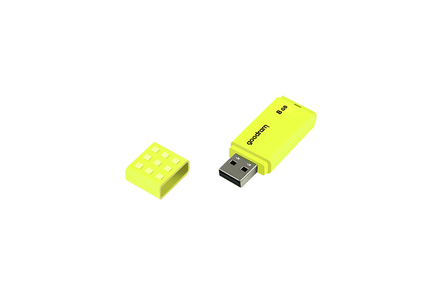 Goodram UME2 lecteur USB flash 8 Go USB Type A 2.0 Jaune Neuf - vue 3