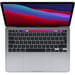 Apple - MacBook Pro Touch Bar de 13 pulgadas (2020) - Chip Apple M1 - 16 GB de RAM - 2 TB de almacenamiento - Plata - QWERTY