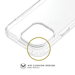 Guscio ibrido invisibile per Apple iPhone 15 Pro, trasparente