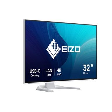 EIZO FlexScan EV3240X-WT LED display 80 cm (31.5'') 3840 x 2160 pixels 4K Ultra HD LCD Blanc