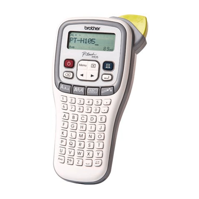 Brother PT-H105 imprimante pour étiquettes Transfert thermique 180 x 180 DPI 20 mm/sec TZe ABC - Neuf