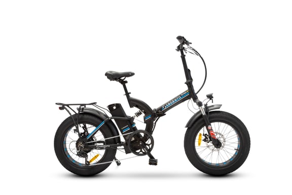 Argento e-Mobility Bi Max+ Negro, Azul Aluminio 50,8 cm (20'') 25 kg