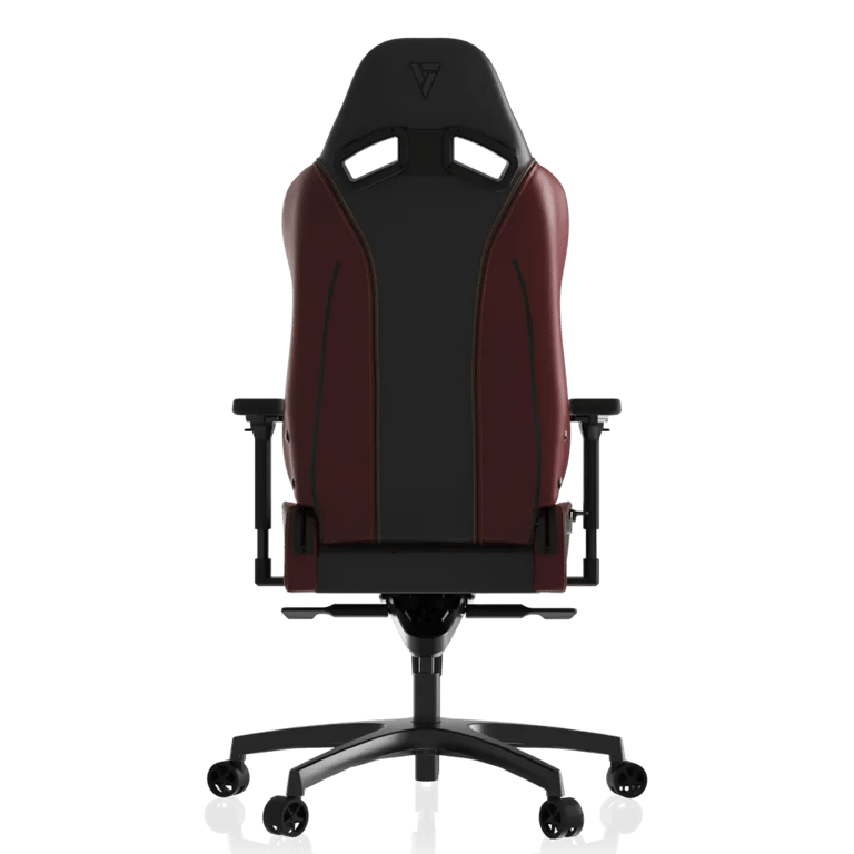 Chaise gaming Vertagear SL5800 HyGenNX Burgundy – Ergonomie avancée soutien lombaire ContourMax™ assise ventilée VertaAir™ tissu nanotechnologie café Neuf - vue 3