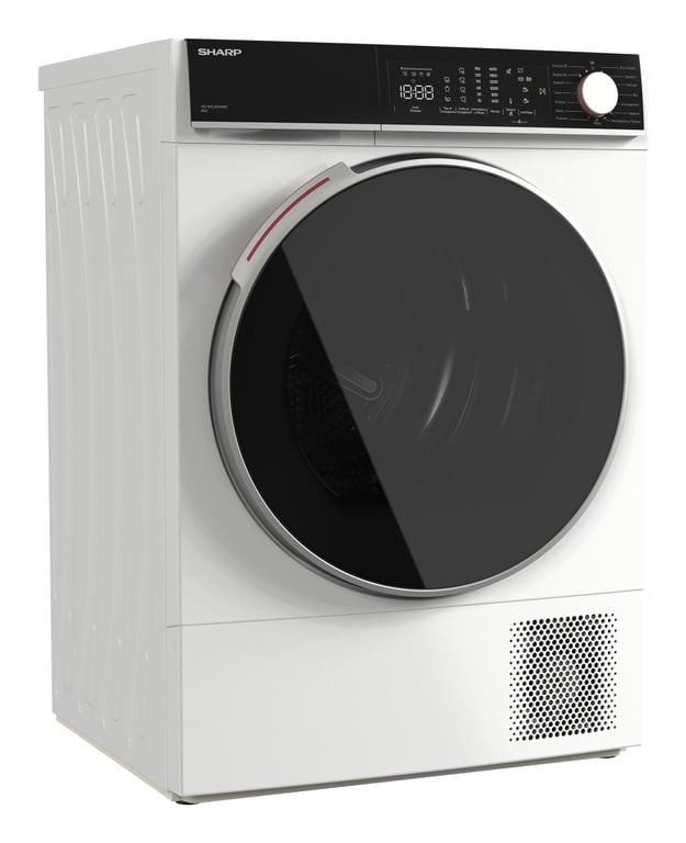 Sharp Kd nhl8s9gwc Asciugatrice Libera Installazione Caricamento Frontale 8 Kg Bianco - vue 3
