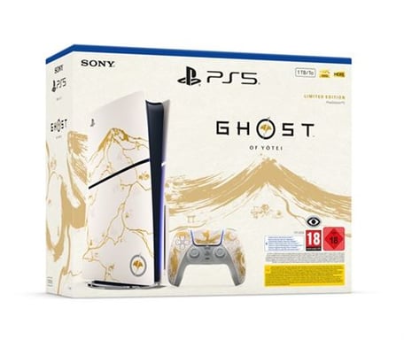 Consola Playstation 5 Slim Ed. Limitada Ghost of Yotei