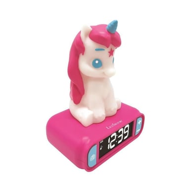 LEXIBOOK Despertador luz de noche unicornio dormitorio infantil - Sons et lumieres