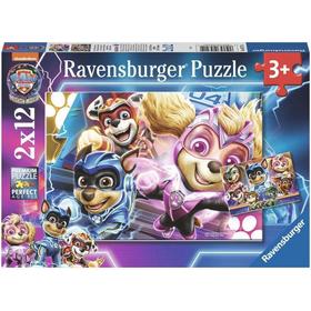 Puzzles 2 x 12 pièces : Une équipe indestructible Pat'Patrouille Paw Patrol Ravensburger France - vue 4