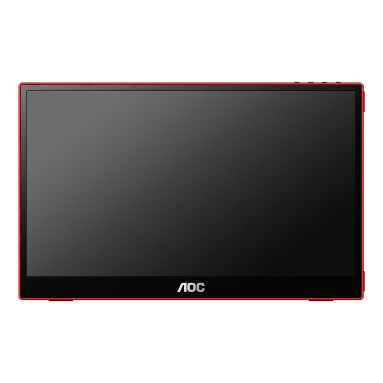 AOC 16G3 téléviseur et moniteur portables Moniteur portable Noir, Rouge 39,6 cm (15.6 ) TFT 1920 x 1080 pixels - Neuf