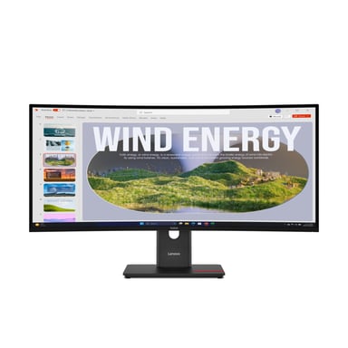 Lenovo ThinkVision T34WD-40 LED display 86,4 cm (34'') 3440 x 1440 Pixeles Wide Quad HD Negro