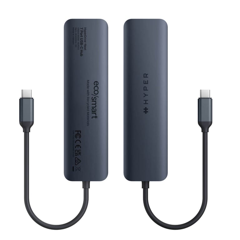 Hub USB C 7 en 1 Hyper Ecosmart Génération 2 PD - vue 4