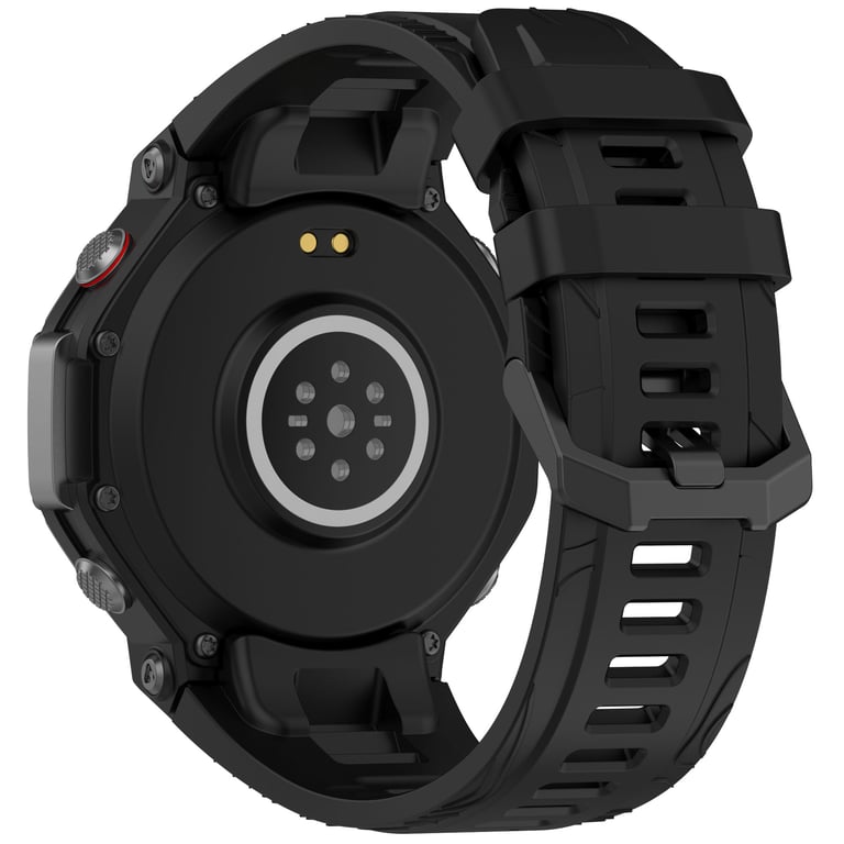INF Bracelet de montre en silicone pour Amazfit T-Rex 3 Noir - vue 3