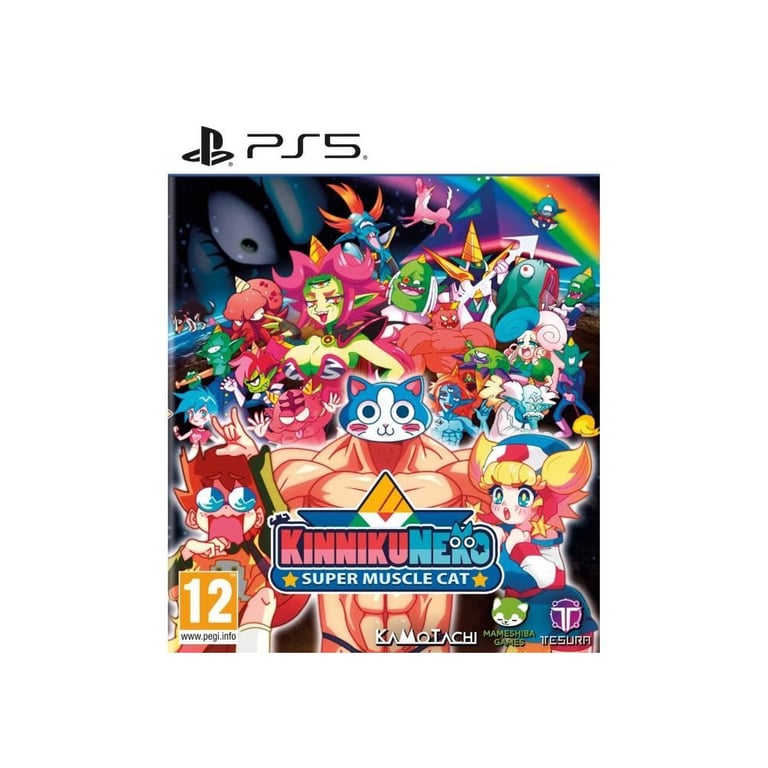 Jeu vidéo JUST FOR GAMES KinnikuNeko: SUPER MUSCLE CAT (PS5) Édition Standard 1 joueur 12 ans Boîte multicolore - Neuf