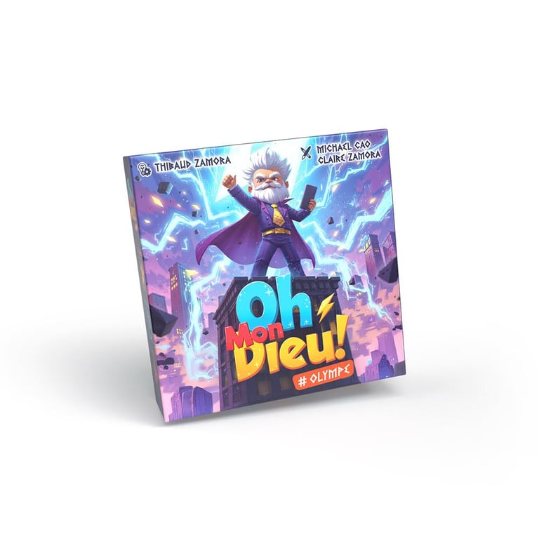Jeu de cartes Bioviva Oh Mon Dieu! #Olympe 2-6 joueurs ~15 min Multicolore - Neuf