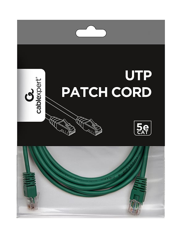Gembird PP12-3M/G câble de réseau Vert Cat5e - Neuf
