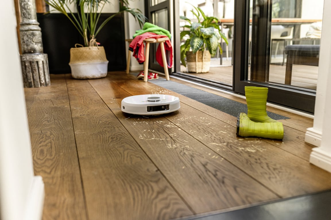 KARCHER RCV 5 Aspirateur Robot et Laveur Commande par Appli Navigation Laser LiDAR Cartographie Détection Pièces & Obstacles - vue 4