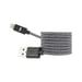 WE Cavo da USB-C a Lightning da 1 m con ricarica rapida Power Delivery per iPhone 11/11 Pro/XS/XR/X/8, iPad Mini 5, iPad Air 2019 in nylon - Nero