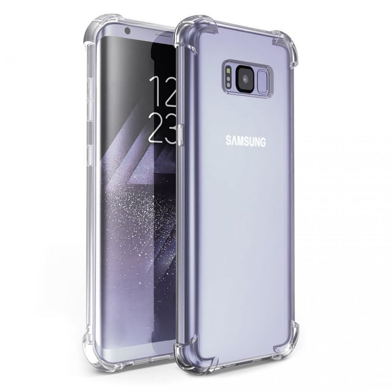Coque ANTI CHOCS compatible avec Galaxy S8 Samsung silicone transparente  avec bords renforcés - La Coque Française