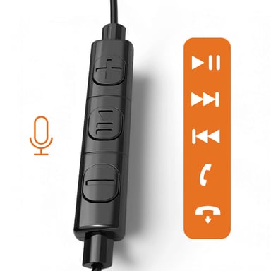 Ecouteurs Filaires Lightning Semi-intra-auiculaire Argent