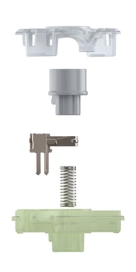 CHERRY MX 10.0N teclado Universal USB AZERTY Francés Negro