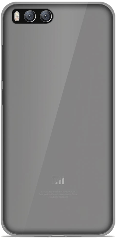 Coque silicone unie compatible Transparent Xiaomi Mi 6