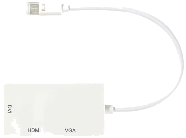 NEDIS Mini DisplayPort Multi Adapter Cable - Mini DisplayPort Male - VGA Female + DVI-D 24+1-Pin Fem