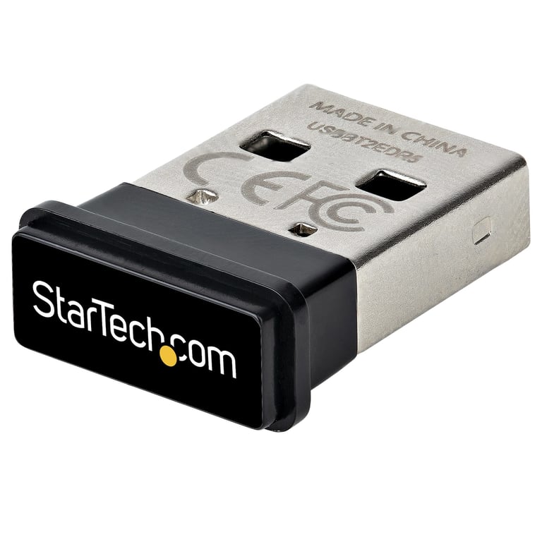StarTech.com Adaptateur USB Bluetooth 5.0 Clé Bluetooth pour PCClavier Dongle Bluetooth 5.0 d'une portée de 10m Mini Récepteur Bluetooth usb Clé USB Bluetooth 5.0 pour Casque Neuf
