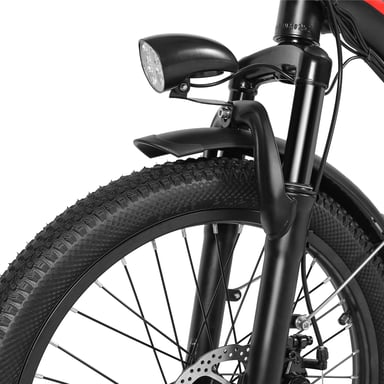 Vélo électrique pliable SAMEBIKE CY20, vélo électrique de banlieue 20'' pour adultes, moteur 350 W, batterie 36 V 12 Ah