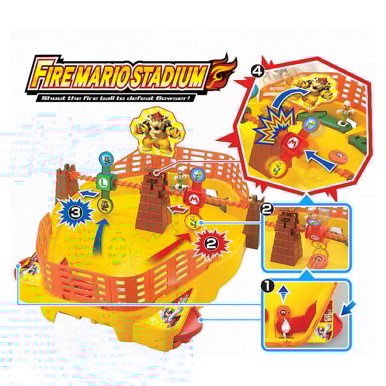 Stadium Fire Mario Epoch D'enfance La Boîte - vue 5