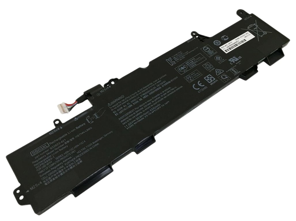 DLH HERD3825 B050Q2 Batterie de portable équivalent à : HP 933321 855 HP SS03XL HP SS03 HP HSTNN IB8C HP HSTNN LB8G HP HSN I12C HP HSN I13C 4 HP HSN I13C 5 HP SS03050XL HP 932823 1C1...
