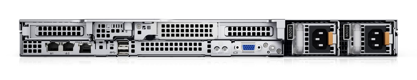 DELL PowerEdge R450 serveur 480 Go Rack 1 U Intel® Xeon® 4310 2 1 GHz DDR4 SDRAM Neuf - vue 2