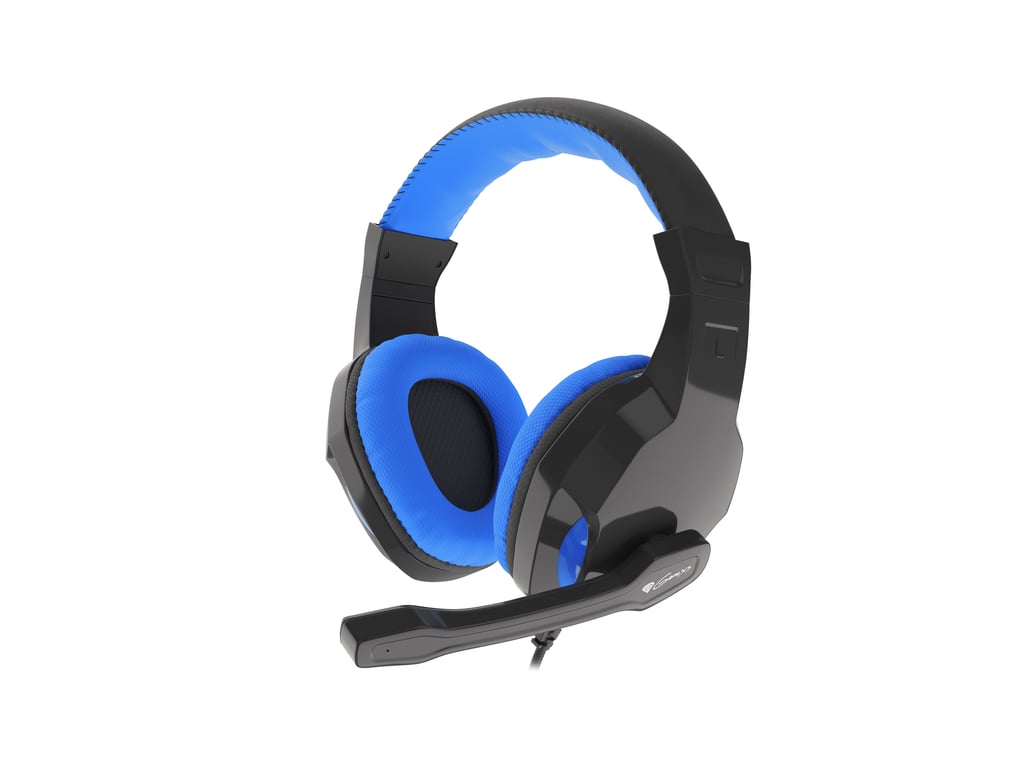 GENESIS ARGON 100 Casque Avec fil Arceau Gaming Noir, Bleu - Neuf