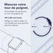 Extension pour Bracelet Océan pour Apple Watch | 44/45/46/49 mm - Taille XL - Blue Ocean