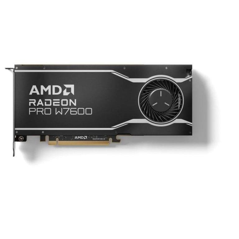 Carte Graphique AMD Radeon Pro W7600 – 8 Go GDDR6, PCIe 4.0 - vue 3