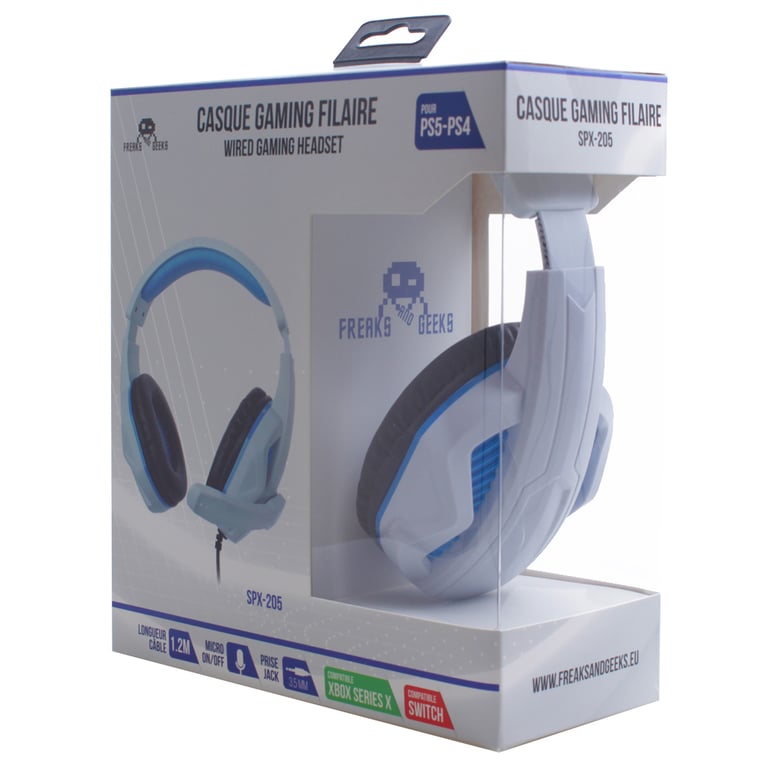 Casque pour console Freaks And Geeks casque gamer avec micro spx