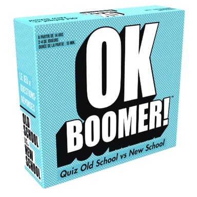 Ok Boomer: El divertido juego de mesa intergeneracional