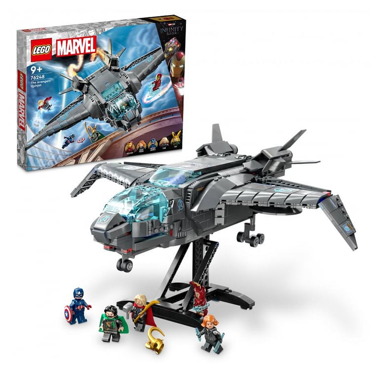 LEGO Marvel Super Heroes 76248 Quinjet des Avengers - vue 4