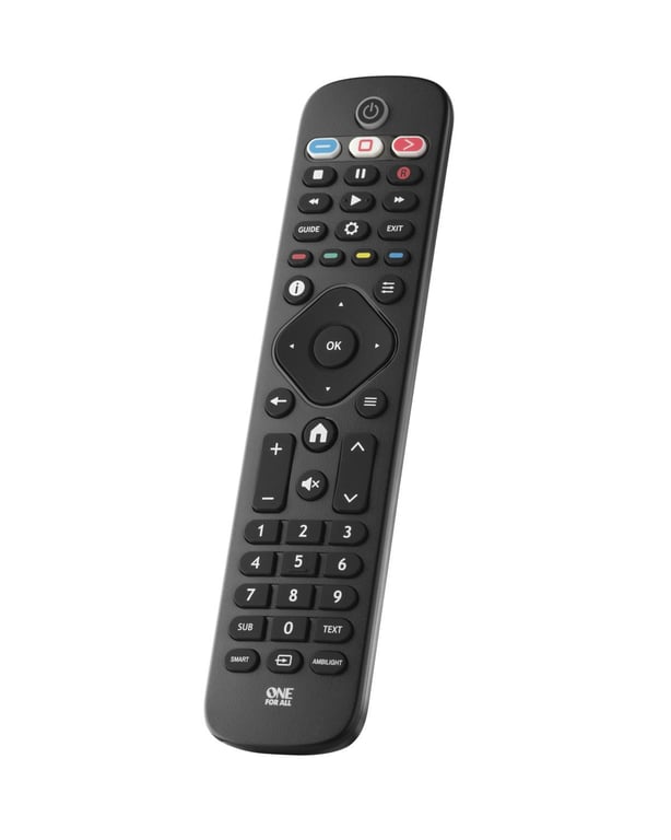 One For All TV Replacement Remotes URC4913 télécommande IR Wireless Appuyez sur les boutons - vue 5